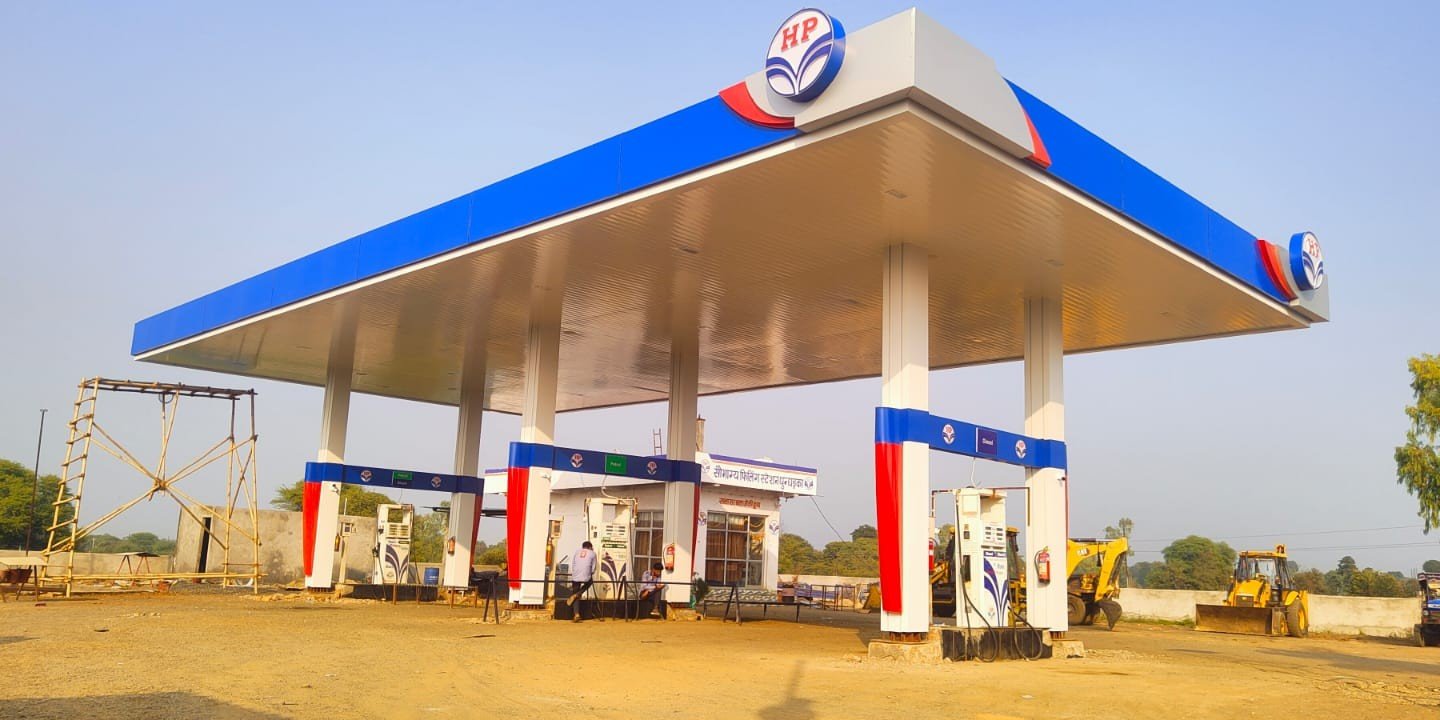 Petrol Pump Construction